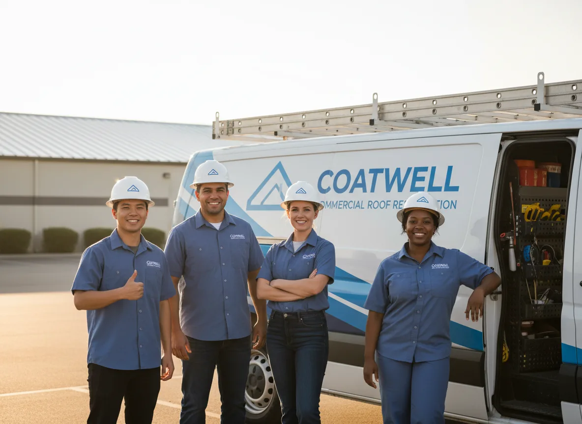 Commercial roof coating company in Hoagland, IN